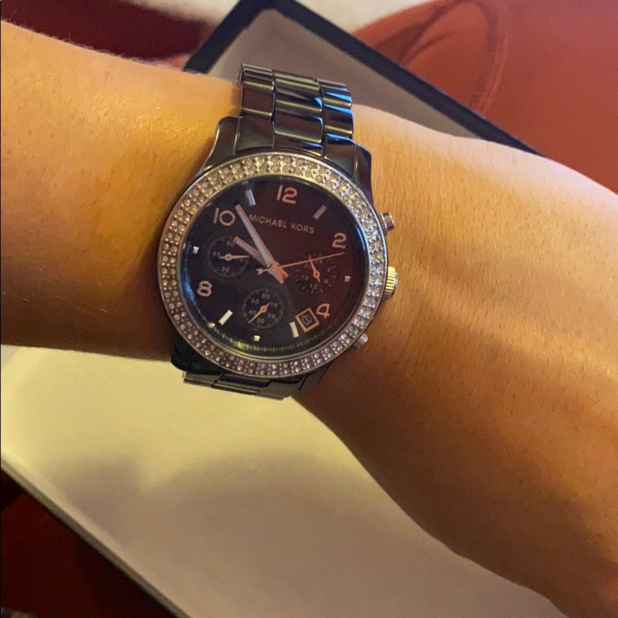 Michael Kors Black Ceramic Watch